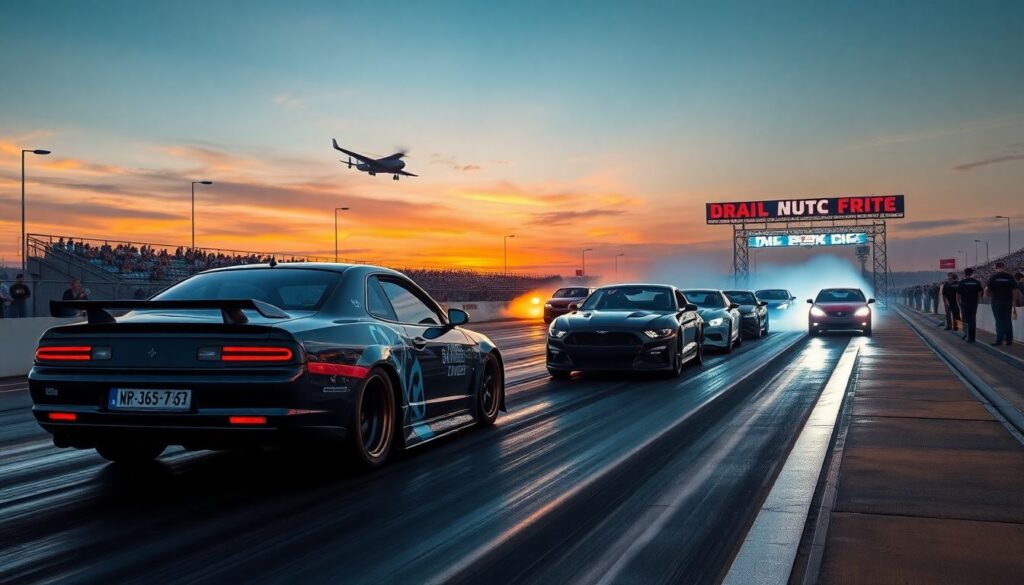 Эволюция российского драг-рейсинга: от любительских стартов до профессиональных серий - иллюстрация