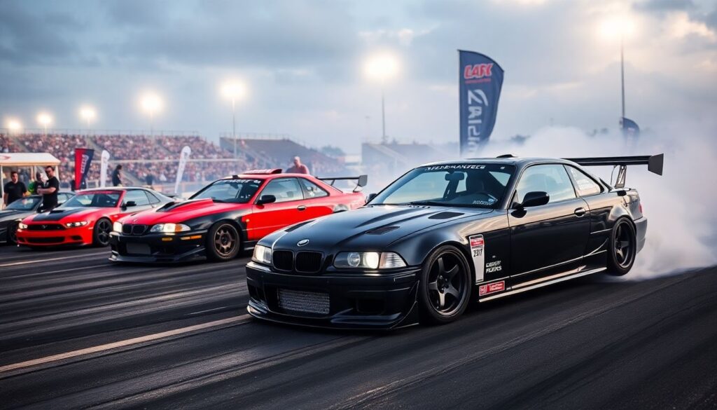 Эволюция российского драг-рейсинга: от любительских стартов до профессиональных серий - иллюстрация
