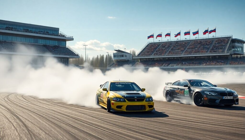 Как устроен российский дрифт-сезон: структура чемпионатов, классы и система судейства - иллюстрация