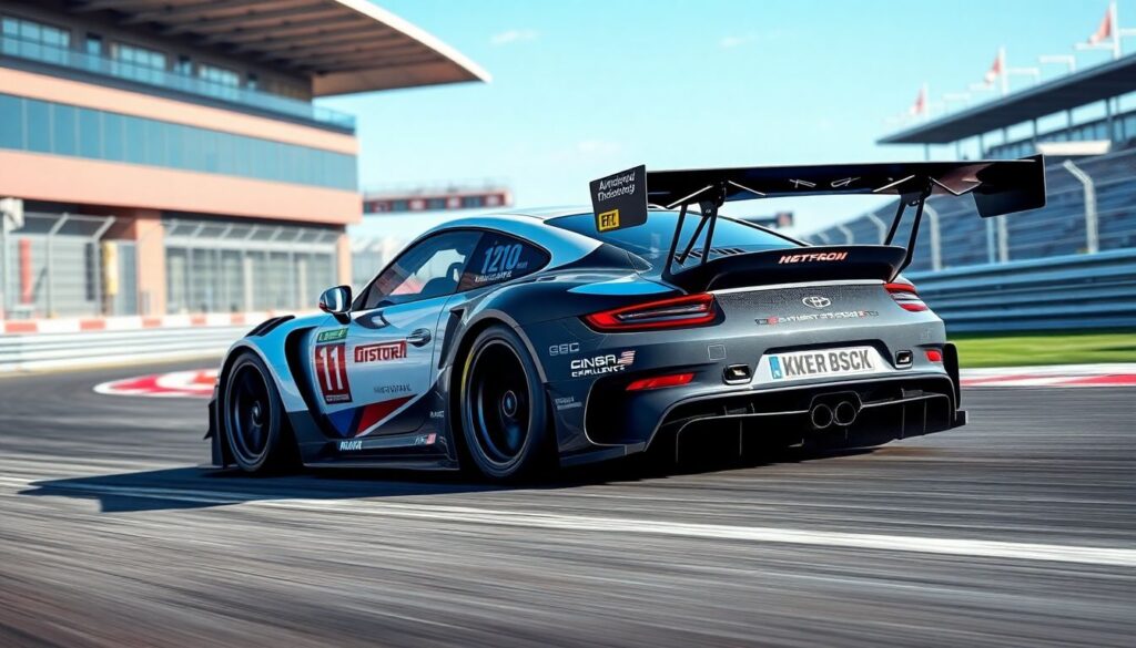 Секреты настройки гоночного автомобиля для кольца: развесовка, аэродинамика, углы установки колёс - иллюстрация