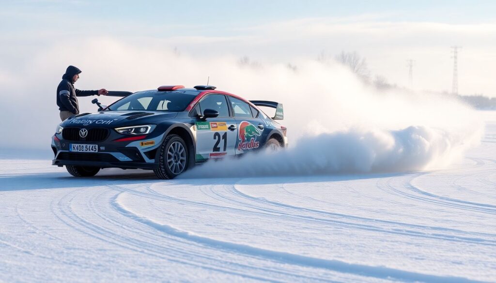 Ралли в снежных условиях: особенности настройки машины и тактики пилотирования на зимних спецучастках - иллюстрация