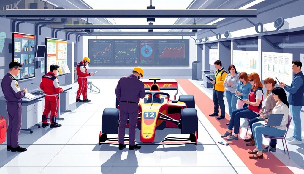 Как устроен гоночный уик-энд: жизнь команды от загрузки в фуры до подиума и пресс-конференций - иллюстрация