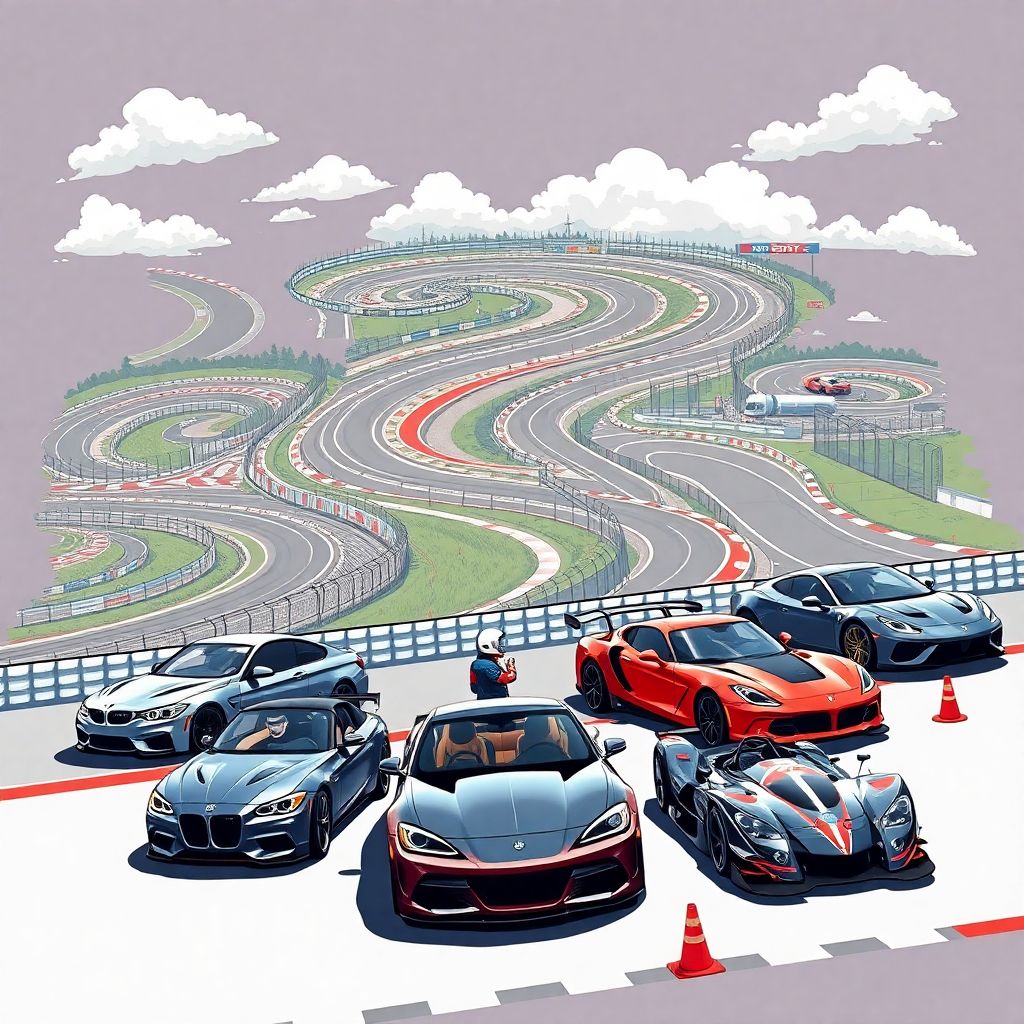 Российские автодромы для кольцевых гонок: сравнение конфигураций и трасс