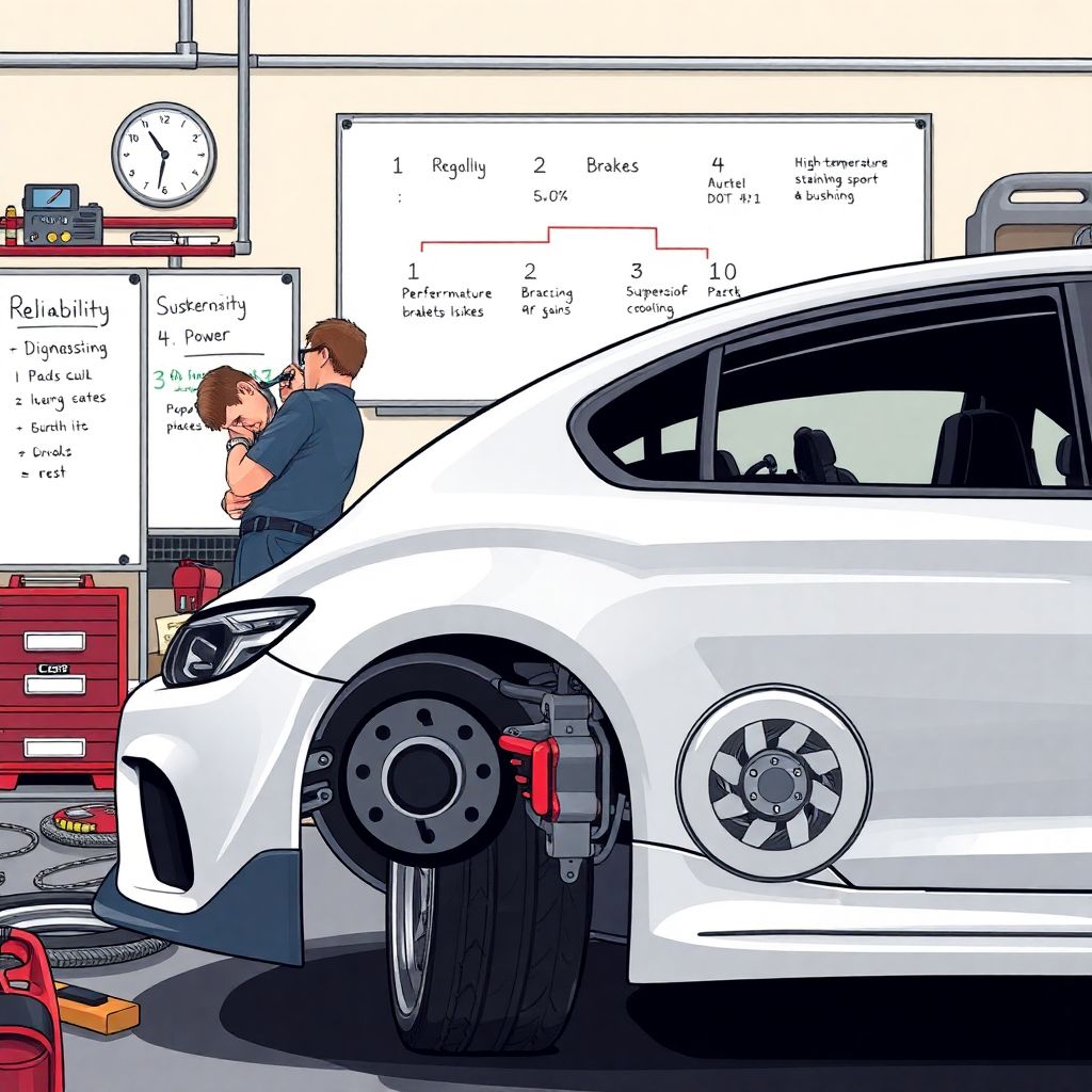Подготовка серийного авто к первым любительским гонкам: что менять законно