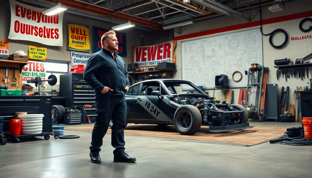 Технический разбор дрифт-карa: от каркаса безопасности до выворота рулевого - иллюстрация