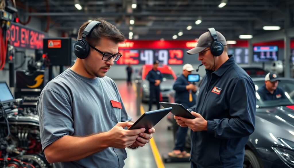 Подготовка к старту в драг-рейсинге: техника реакции, прогрев резины и работа с треком - иллюстрация