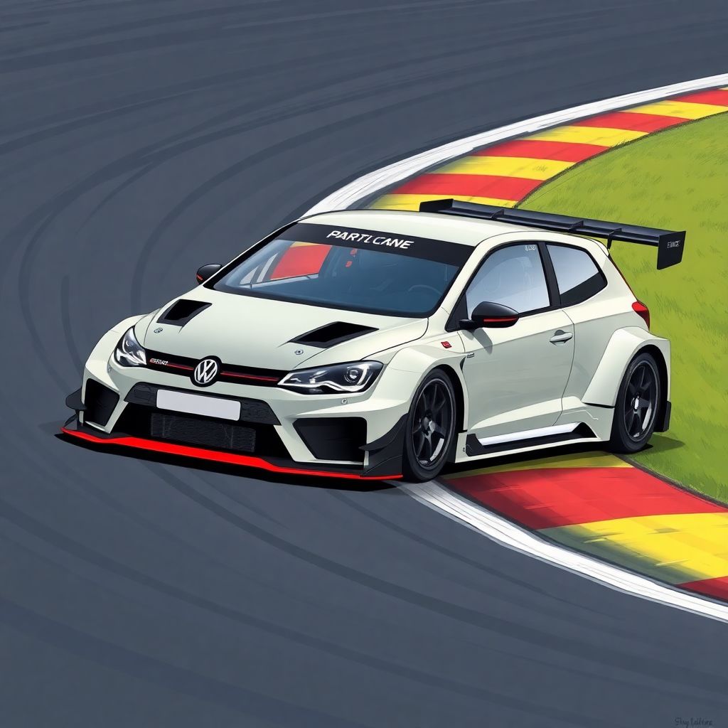 Аэродинамика кольцевых машин: как сплиттеры и антикрылья ускоряют круг