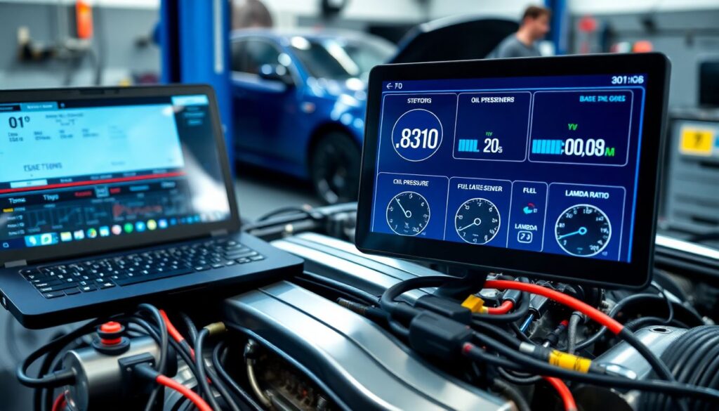 Электроника в автоспорте: трекшн-контроль, логгеры, телеметрия и их роль в настройке автомобиля - иллюстрация