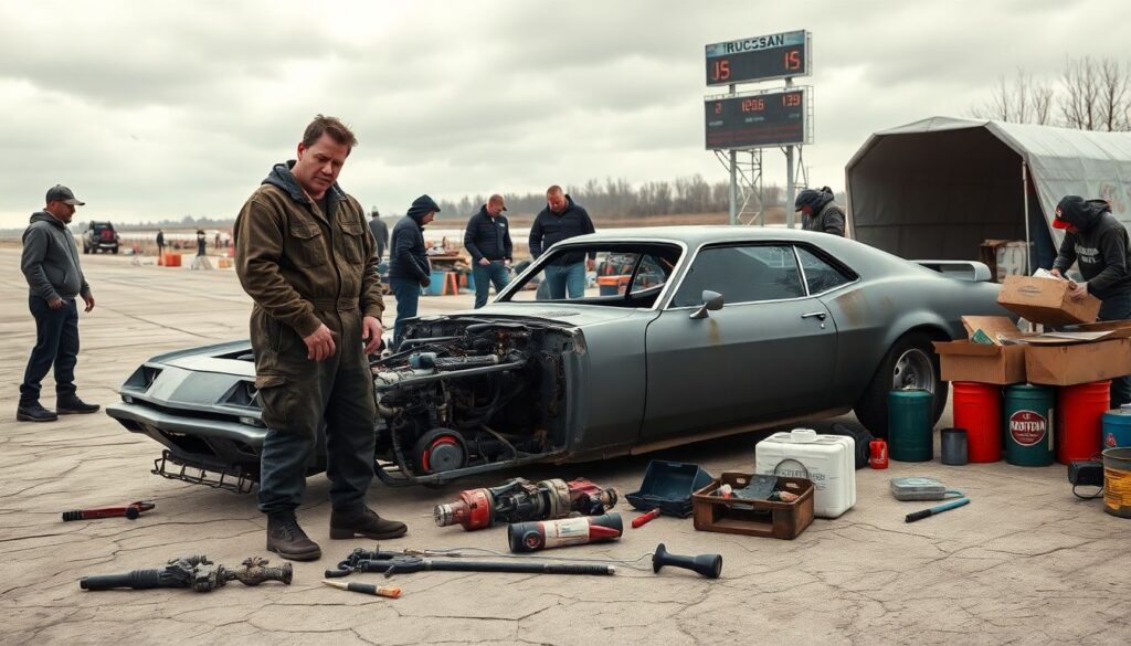 Будни российского драг-рейсинга: как готовят автомобили к заездам на четверть мили - иллюстрация