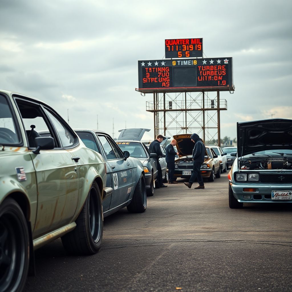 Российский драг-рейсинг: как готовят автомобили к заездам на четверть мили