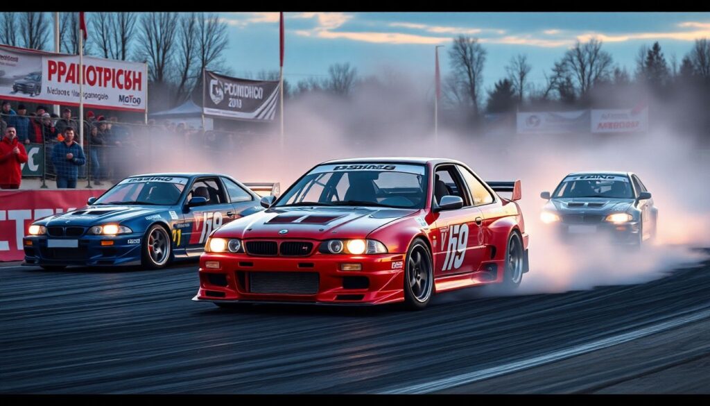 Эволюция дрифта в России: от подпольных заездов до профессиональных серий RDS - иллюстрация