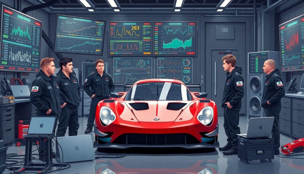 Технологии телеметрии и анализа данных в российских автоспортивных командах - иллюстрация