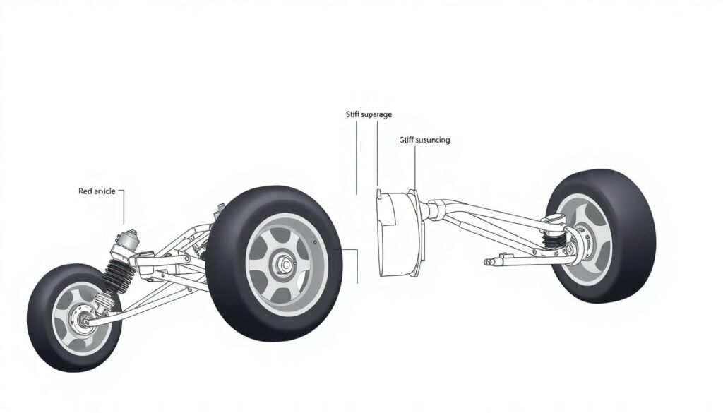 Технический разбор: настройка подвески для дрифта против настройки для кольца - иллюстрация
