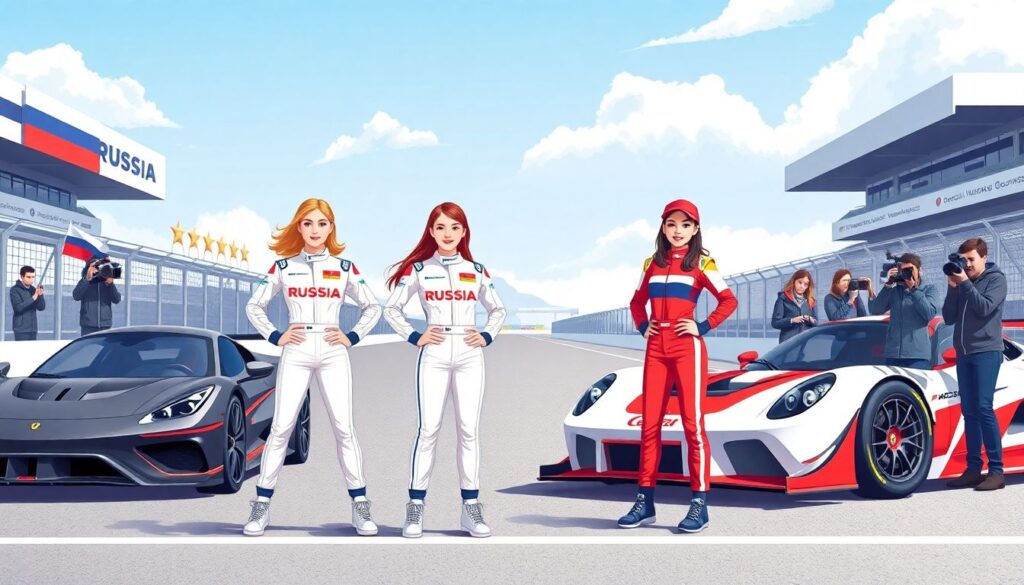 Женщины в российском автоспорте: пилоты, инженеры и менеджеры команд - иллюстрация