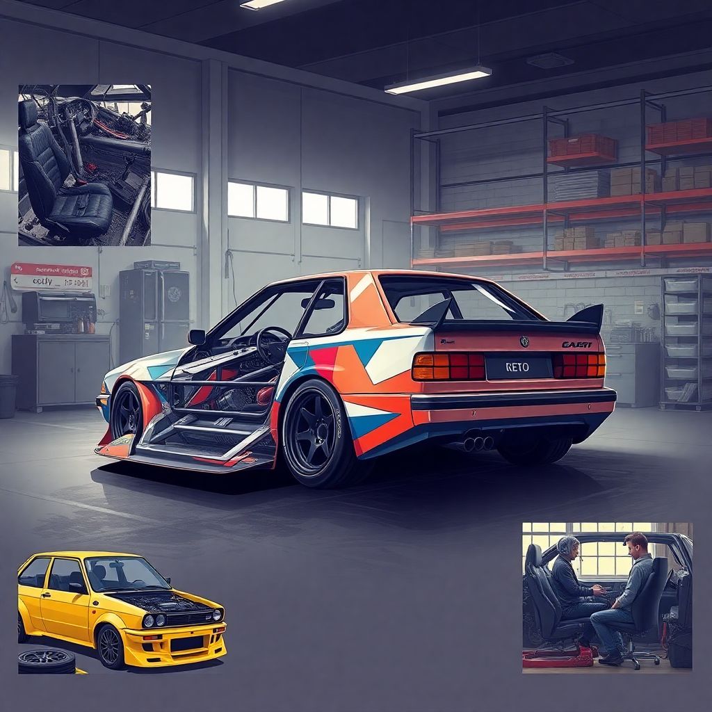 Как строят дрифт-кар в России: поэтапный разбор проекта от стока до боевого болида