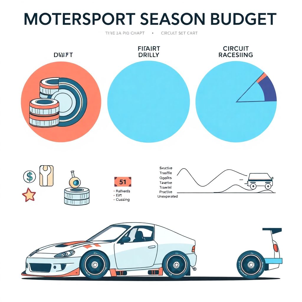 Бюджет в автоспорте: реальная стоимость сезона дрифта, ралли и кольца