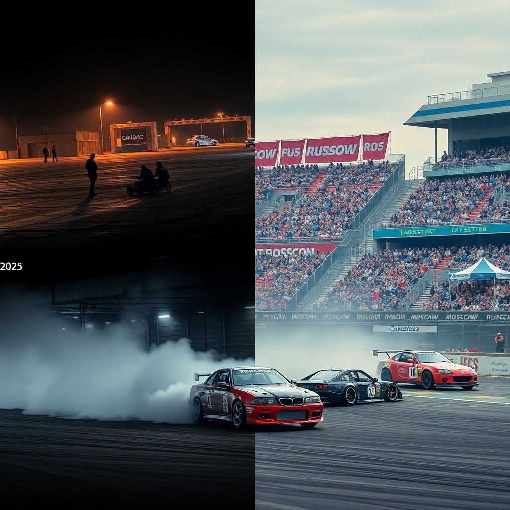 Эволюция дрифта в России: путь от подземных сходок до серий Rds