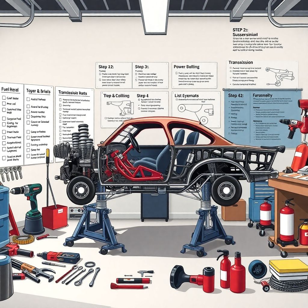 Как собрать первый боевой драг-кар в России: бюджет, техника и подводные камни