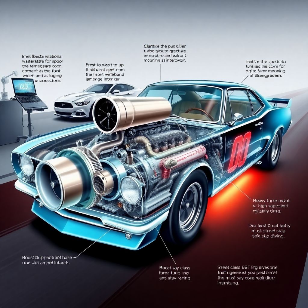 Технический разбор настройки турбонаддува в драг-рейсинге для разных классов машин