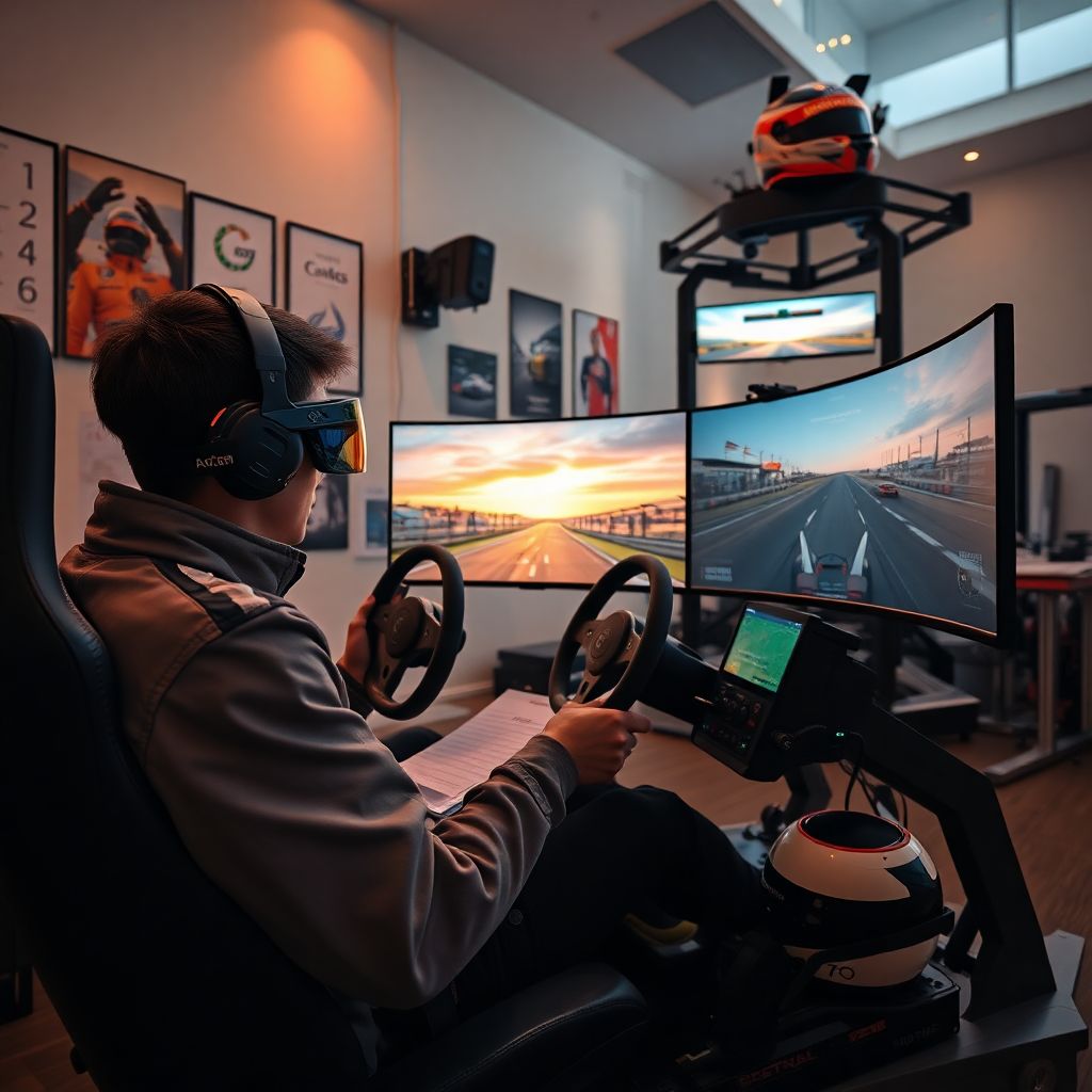 Роль симрейсинга в подготовке гонщиков: виртуальные тренировки российских пилотов