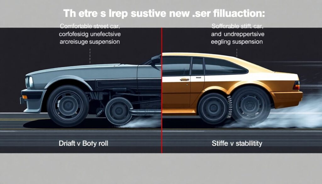 Настройка подвески для дрифта: выворот, развал, клиренс и почему «гражданские» настройки не работают - иллюстрация