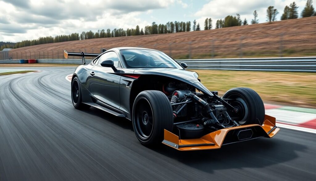 Инженерия скорости: как настраивают подвеску под дрифт, кольцо и драг при одинаковой базе автомобиля - иллюстрация