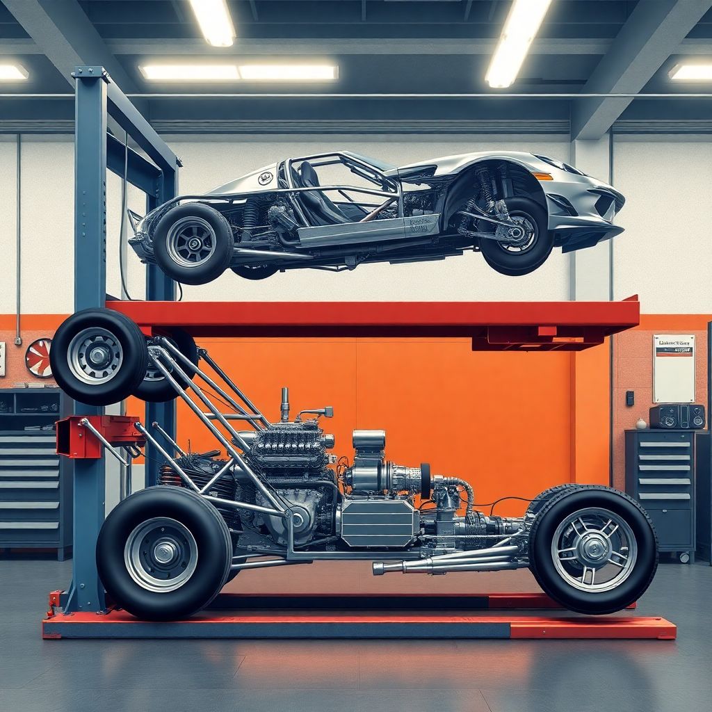 Технический разбор: отличие драгстера от спорткара в шасси и трансмиссии