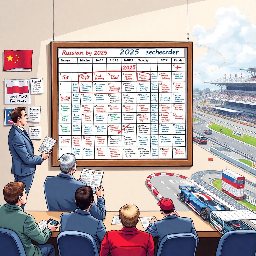 Как формируется календарь автоспортивных соревнований в России и выбор трасс