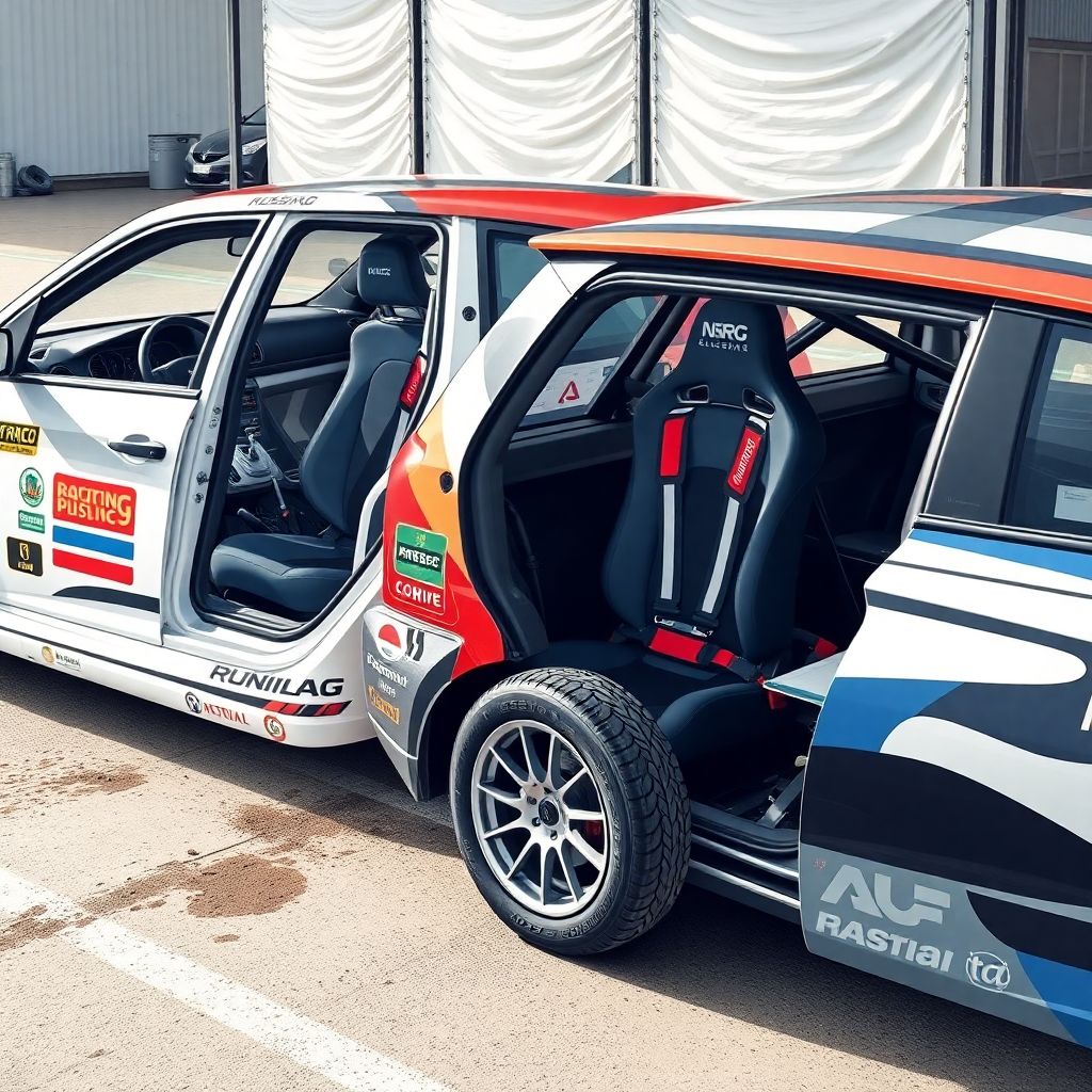 Технологии безопасности российских ралли и колец: каркасы Hans и топливные системы