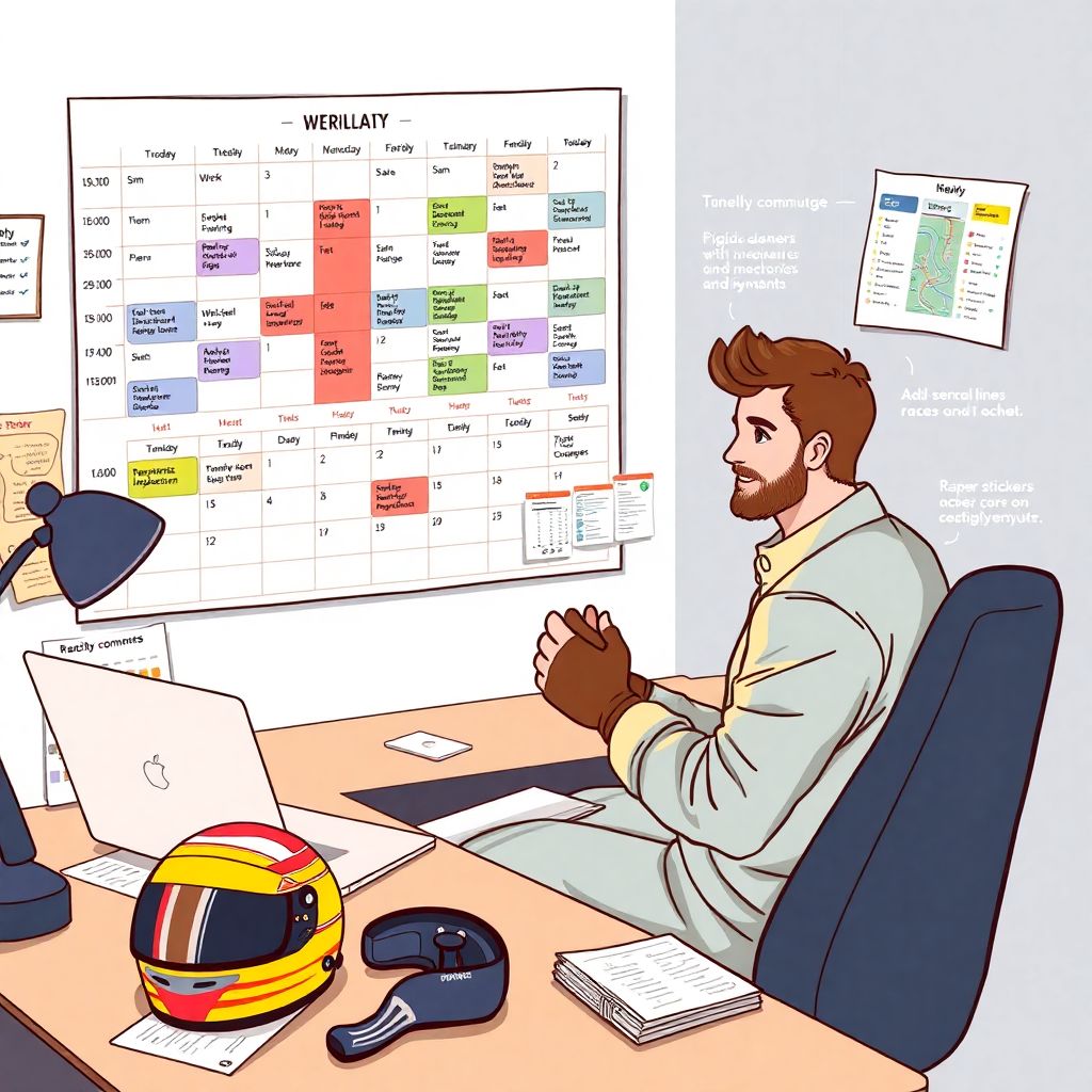 Тайм-менеджмент пилота в России: как совмещать работу, тренировки и гонки