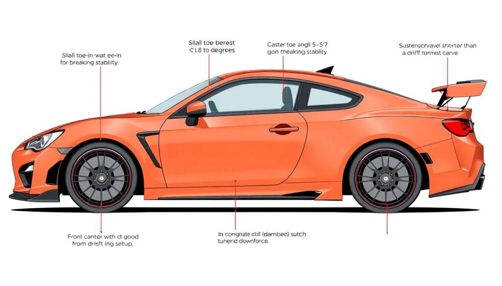 Технический разбор: сравнение настроек подвески для дрифта, кольцевых гонок и ралли на примере реальных боевых машин - иллюстрация
