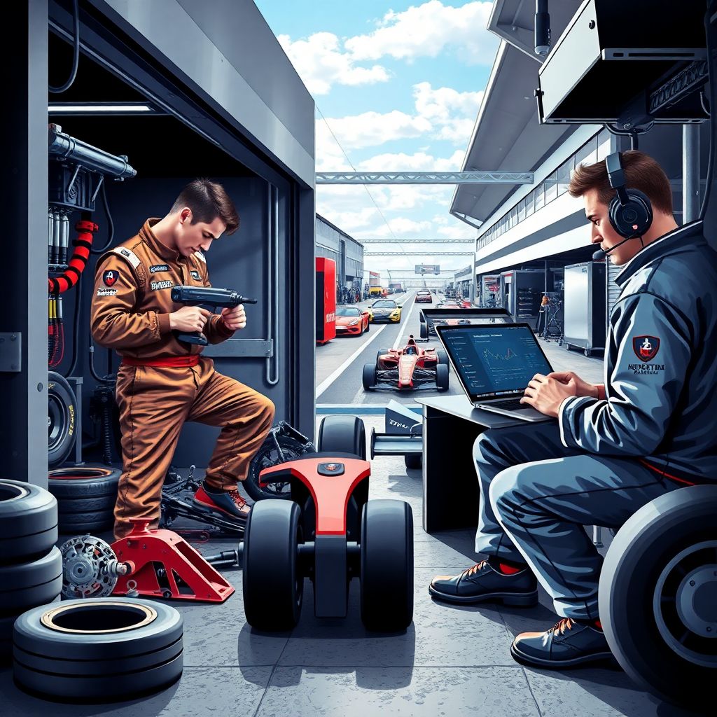 Как стать гоночным механиком или инженером в России: образование и карьера