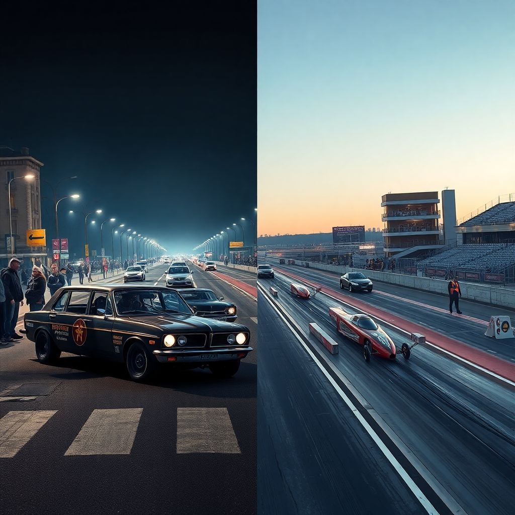 Драг-рейсинг в России: путь от подпольных заездов до официальных чемпионатов