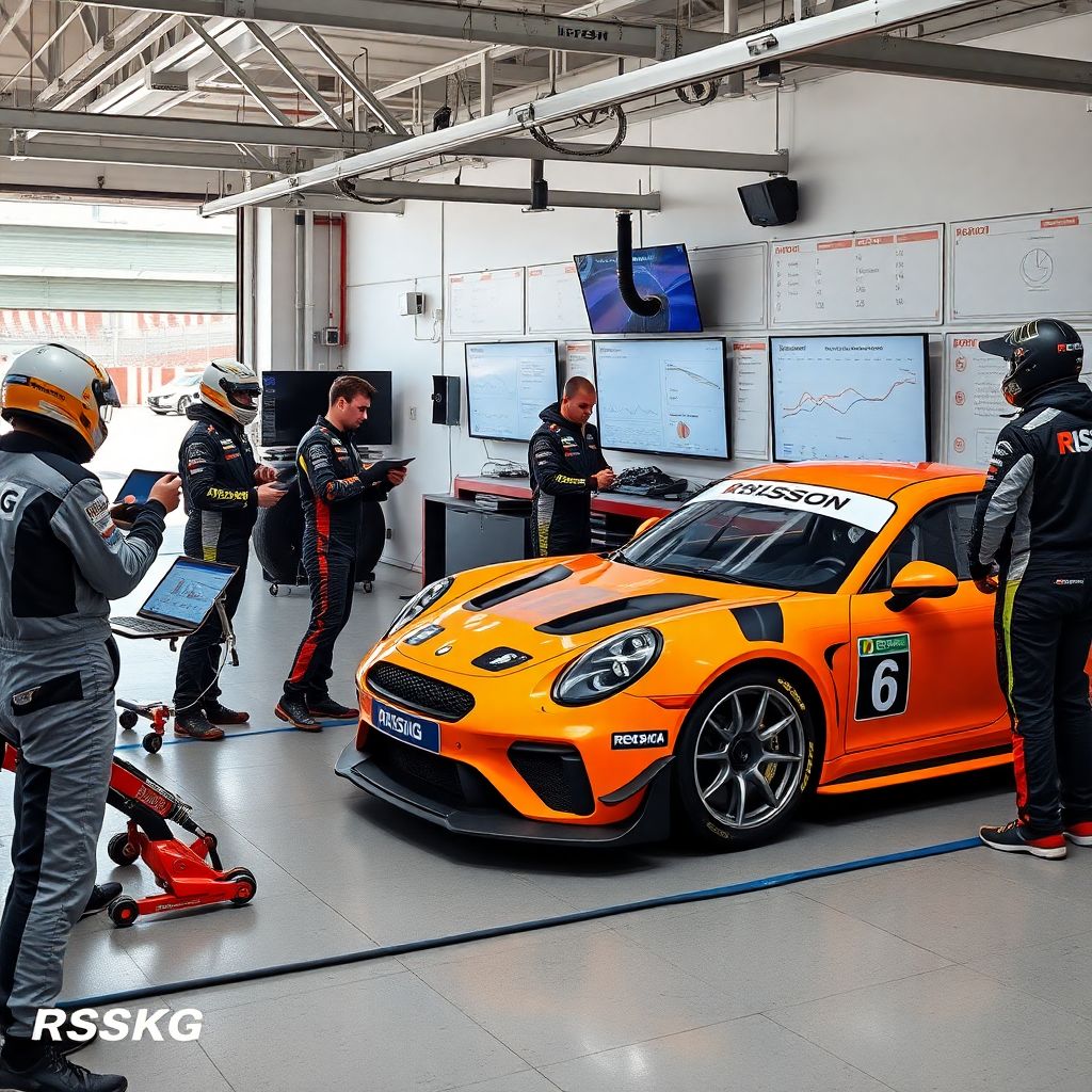 Как работает гоночная команда в РСКГ и роли инженеров, механиков и телеметрии