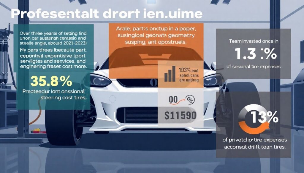 Технический разбор дрифт-кара: геометрия подвески, выворот, настройка дифференциала и охлаждения - иллюстрация