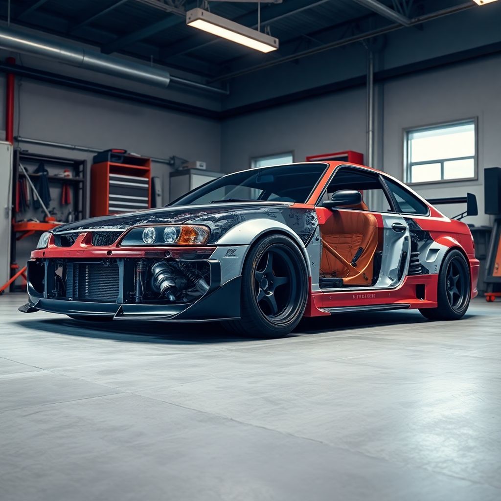 Технический разбор дрифт-кара: геометрия подвески, выворот и дифференциал