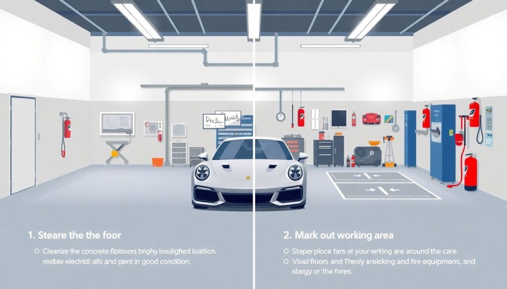 Гараж мечты: как оборудовать бокс для частной гоночной команды с ограниченным бюджетом - иллюстрация