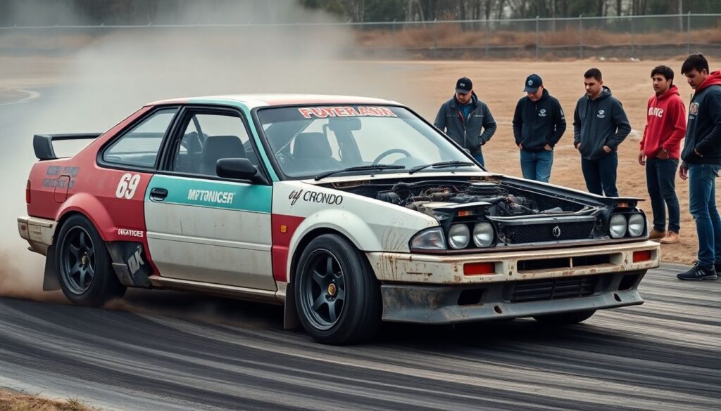 Эволюция дрифта в России: от парковок и промзон до стадионных арен и трансляций на ТВ - иллюстрация