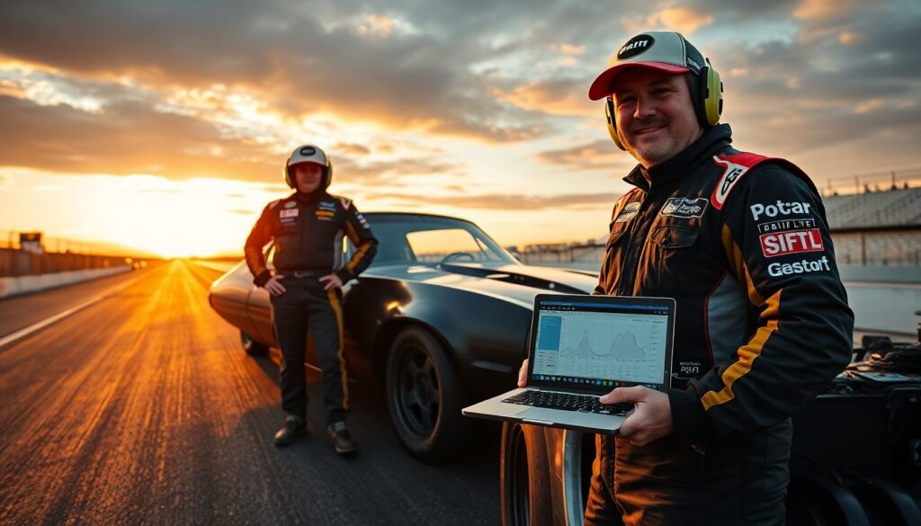 Техника старта в драг-рейсинге: телеметрия, настройка сцепления и секреты реакции на «ёлку» - иллюстрация