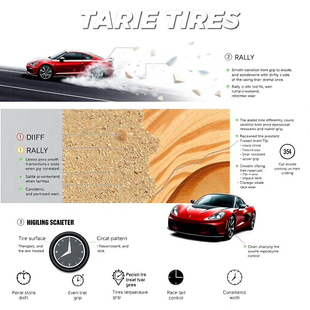 Шины в автоспорте: как выбор резины влияет на исход дрифта, ралли и кольца