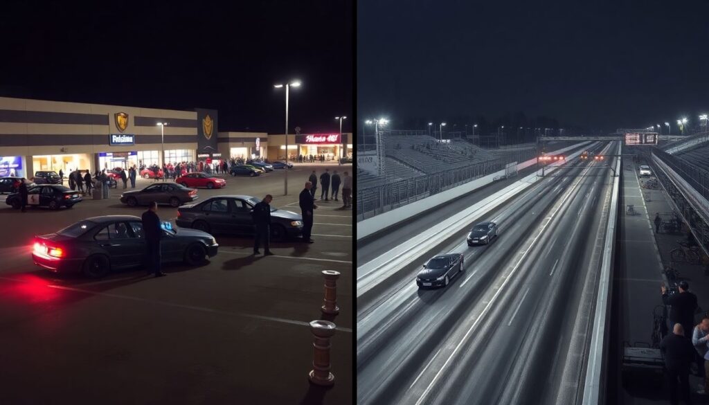 Как зарождался профессиональный драг-рейсинг в России: от уличных стартов до национальных серий - иллюстрация