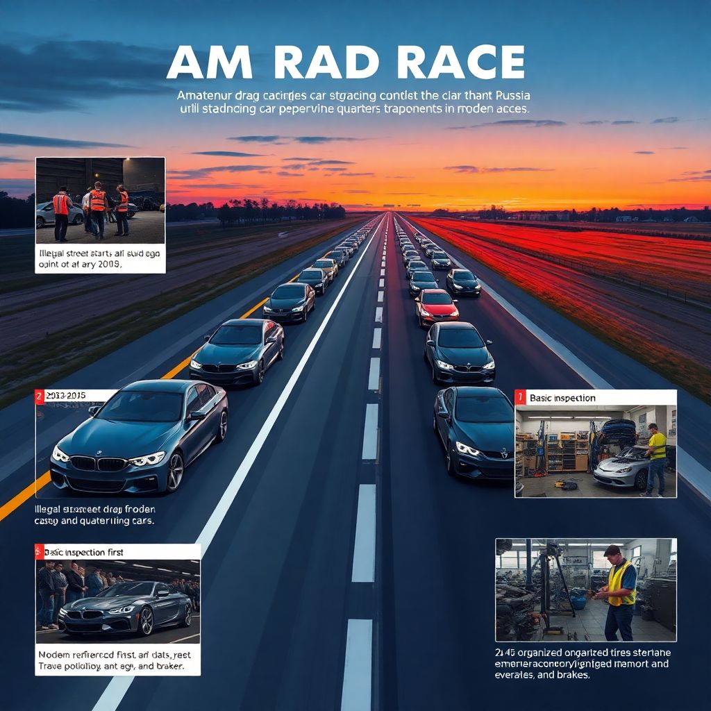 Как подготовить автомобиль к любительскому драг-рейсингу: руководство новичку