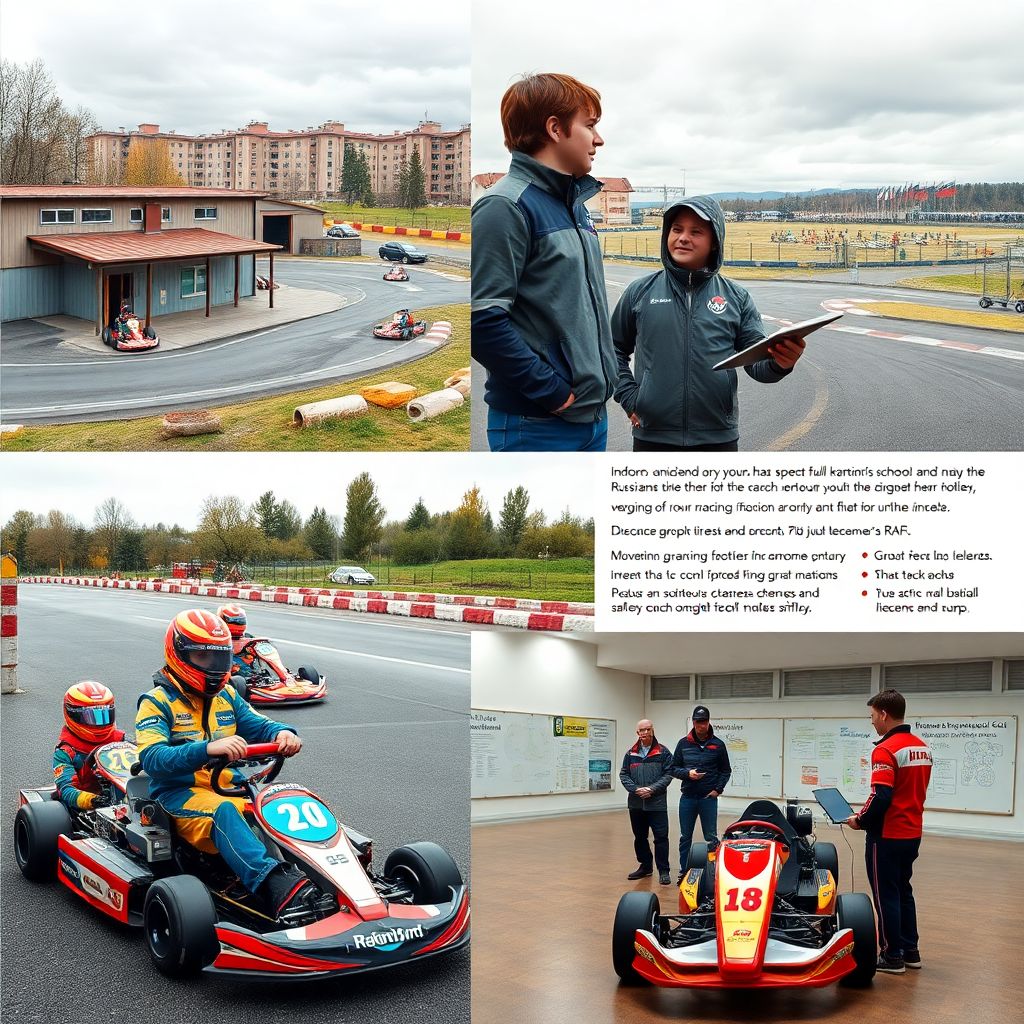 Система подготовки пилотов в российском автоспорте: путь от картинга до РСКГ