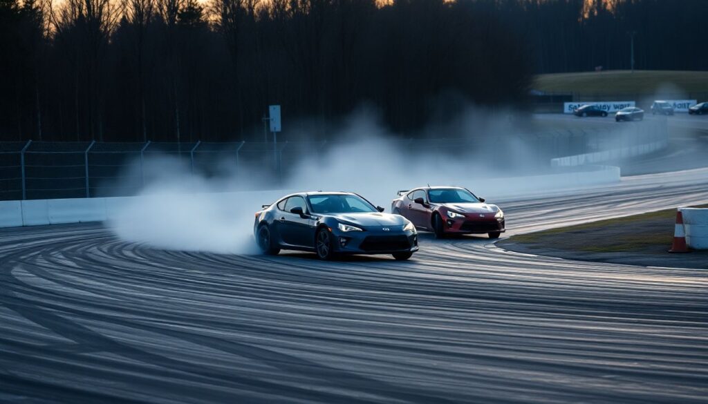 Сравнение трасс для дрифта в России: стадионные площадки против полноценных автодромов - иллюстрация