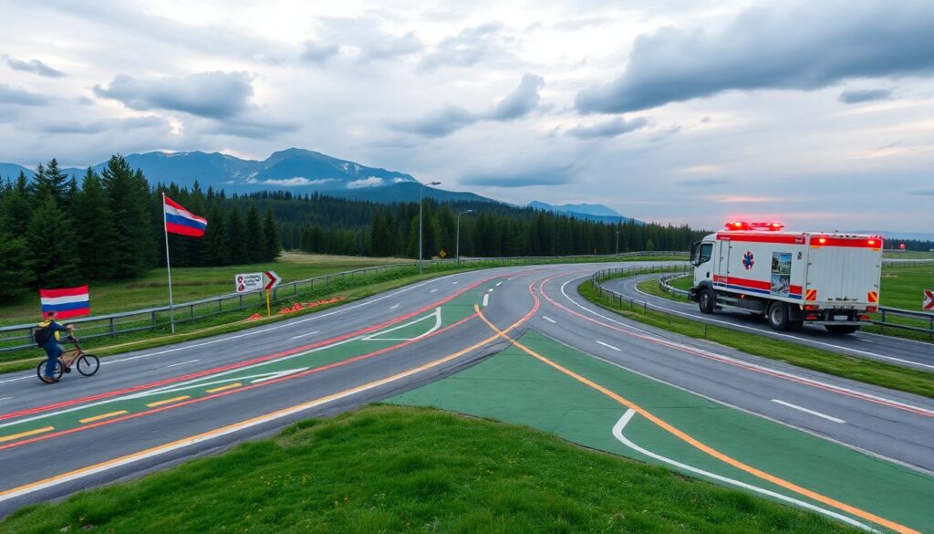 Безопасность на соревнованиях: стандарты экипировки, клетки, барьеры и требования РАФ к трассам - иллюстрация