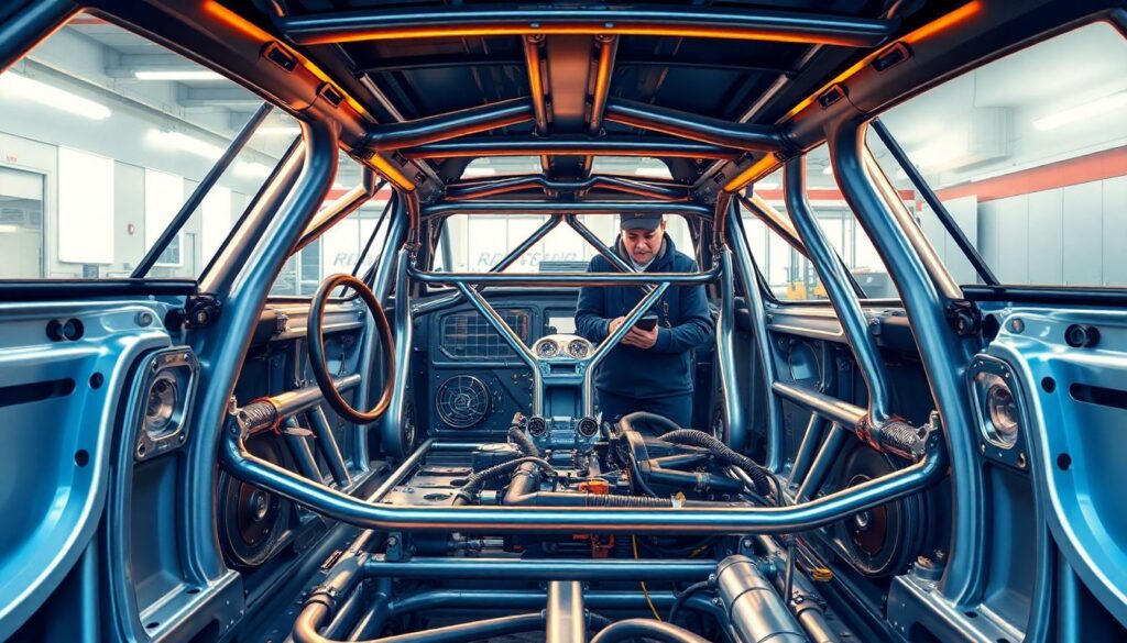 Безопасность на соревнованиях: стандарты экипировки, клетки, барьеры и требования РАФ к трассам - иллюстрация