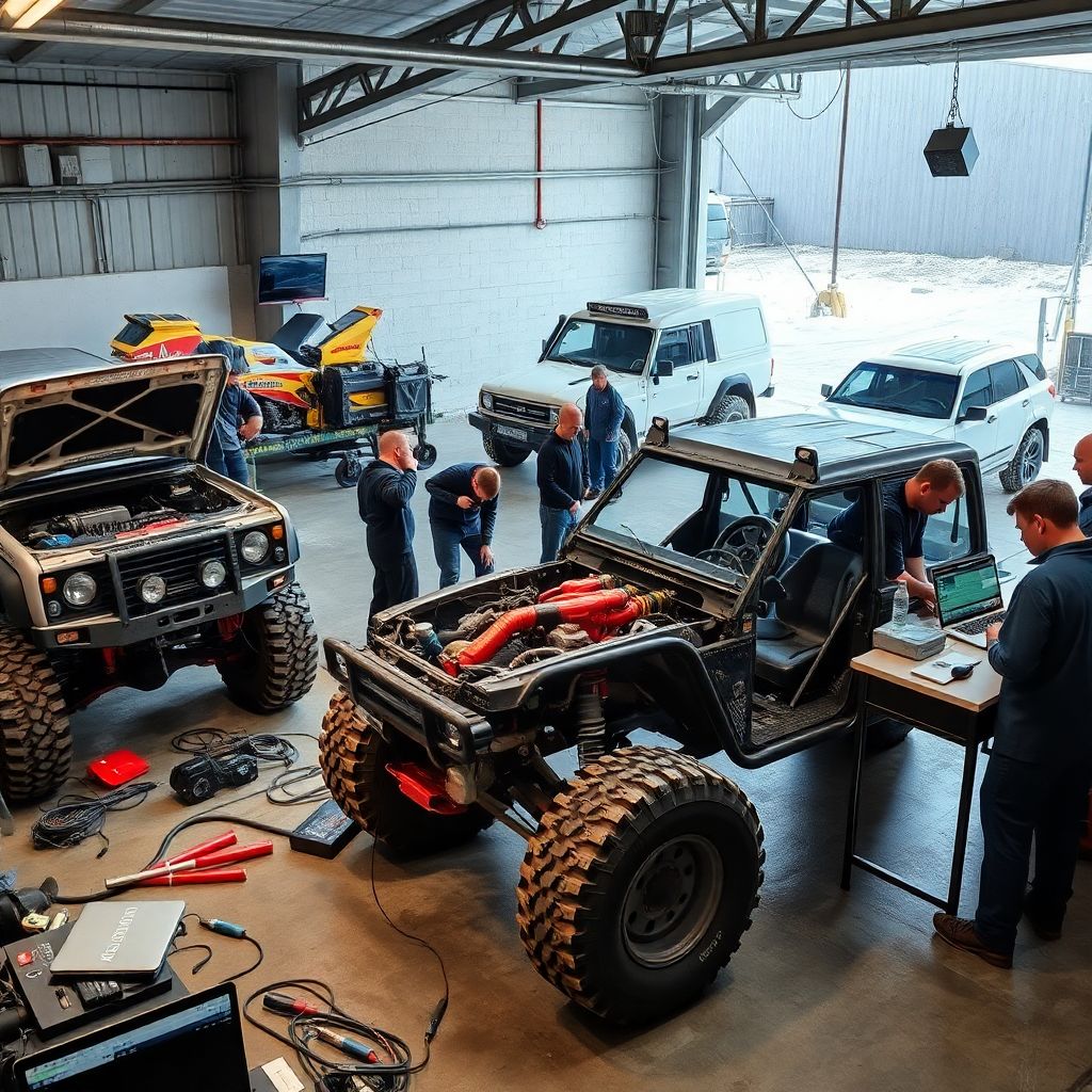 Как российские команды готовят раллийные машины к экстремальному климату