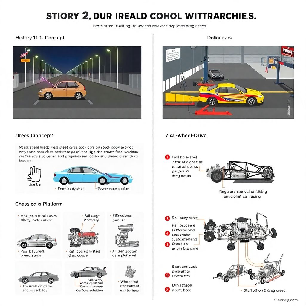 Как собрать первый драг-проект: платформа, тюнинг двигателя и трансмиссии