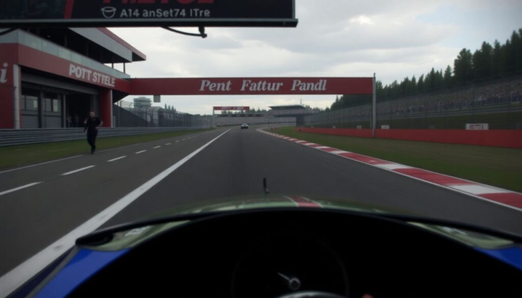 Гоночные стратегии в кольцевых гонках: пит-стопы, выбор резины и работа с трафиком - иллюстрация