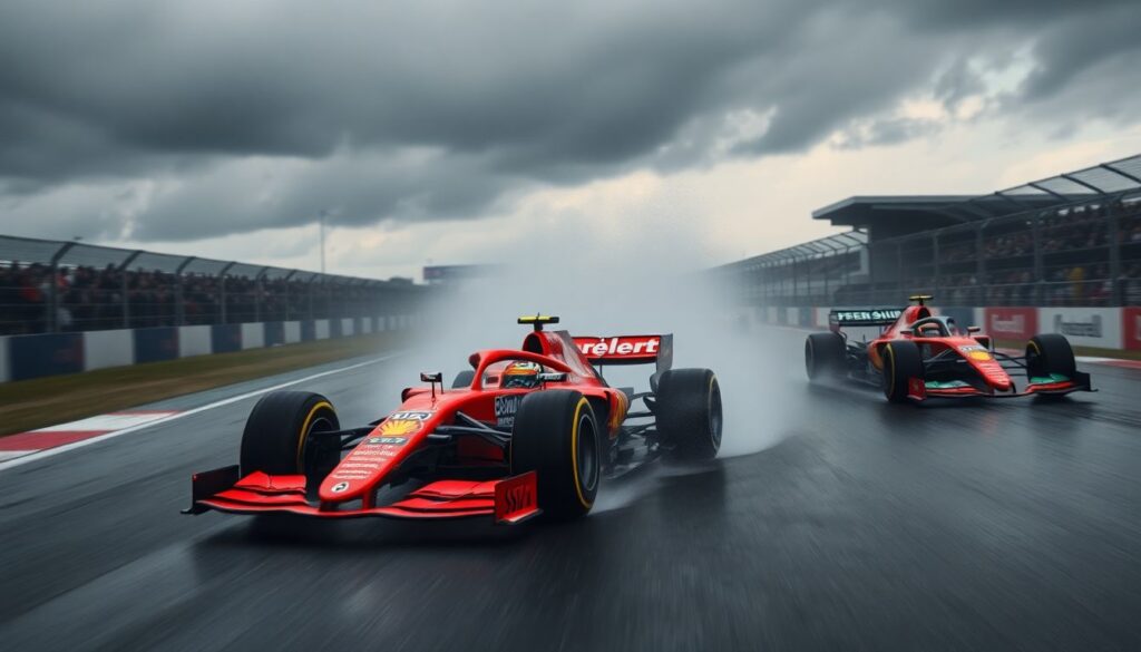 Гоночные стратегии в кольцевых гонках: пит-стопы, выбор резины и работа с трафиком - иллюстрация